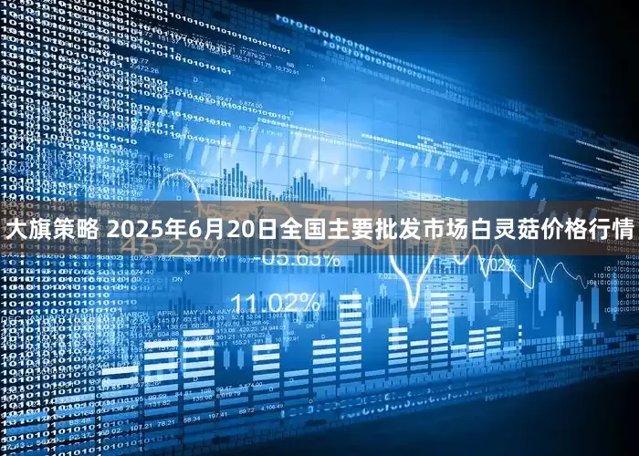 大旗策略 2025年6月20日全国主要批发市场白灵菇价格行情